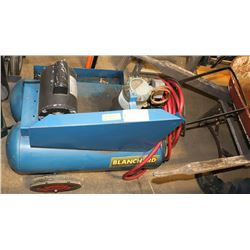 BLACHARD AIR COMPRESSOR TWING TANK, WITH AIR HOSE
