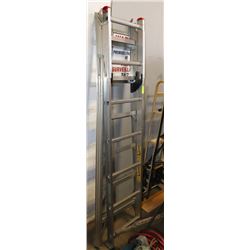 ALUMINUM 6/10FT EXTENSION LADDER