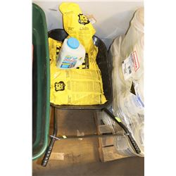 WHEELBARROW WITH SALT