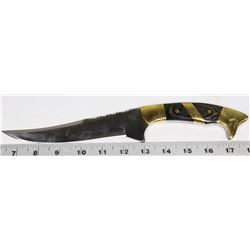CUSTOM MADE HEAVY STAINLESS STEEL HUNTING KNIFE