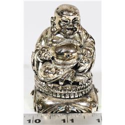 .925 SILVER COATED BUDDHA DECORATION