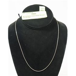 SILVER BOX CHAIN MADE IN ITALY .925 SILVER