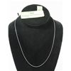 Image 1 : SILVER BOX CHAIN MADE IN ITALY .925 SILVER