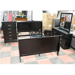 NEW LOAS 5 PIECE QUEEN SIZE SLEIGH BEDROOM