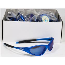 BOX OF OAKLEY STYLE OCEAN BLUE DESIGNER