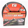 Image 1 : 25FT CONTRACTOR RUBBER AIR HOSE FLEXIBLE TO -40C