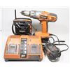 Image 1 : RIDGID DRILL WITH BATTERY, FAST CHARGER AND WORK