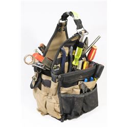 ELECTRICIANS TOOL BAG WITH CONTENTS
