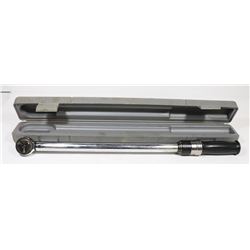 1/2 DRIVE HUSKY 25-250 TORQUE WRENCH, WITH CASE