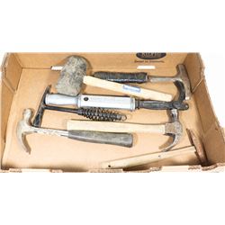 FLAT W/VARIOUS HAMMERS & A "GREY" PH70