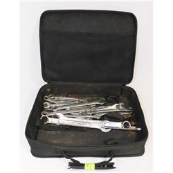 BAG OF ASSORTED STANDARD WRENCHES