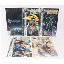 FIVE ISSUE #1,000,000 COLLECTOR COMIC BOOKS