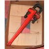Image 1 : LOT OF TWO 24" RIDGID PIPE WRENCHES.