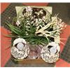 Image 1 : BOX W/SET OF LAMPS W/SWITCH ON CORD,