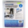 Image 1 : TOOLMASTER 2PC FOLDABLE STEP STOOL - BLUE