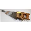 Image 1 : LOT OF 3 HAND SAWS.