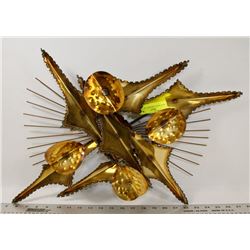 LARGE METAL ABSTRACT ART