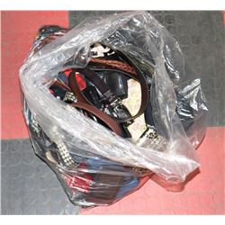 BAG OF ASSORTED WALLET AND BELTS