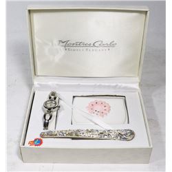 MONTRES CARLO WATCH/HAIR PIN SET.