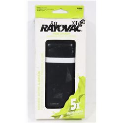 RAYOVAC 10000MAH POWER BANK 5X PHONE CHARGE