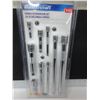 Image 1 : New Mastercraft Wobble Extension Bar Set / 9 pieces 1/4 - 3/8 & 1/2" drives