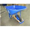 Image 1 : New 6 cu Ft Wheelbarrow / 440lbs max / Large 16" flat free Tire