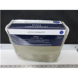 New Full 4 piece Sheet Set