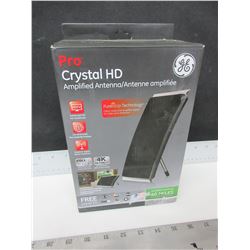 New GE Pro Crystal HD Amplified Antenna full HD 1080p 4K Ultra HD