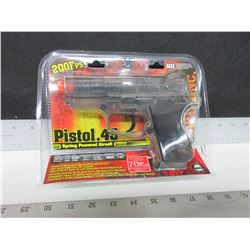 Air Soft .45 Caliber Pistol 200fps / large 70BB Magazine / Spring Power