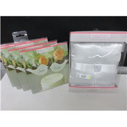 New Wedding Collection Ring Pillow & 4 Love Birds Cake Picks