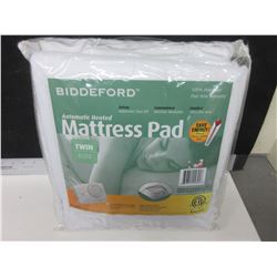 New Biddford Automatic Heated Mattress Pad Twin / auto shut off machine wash