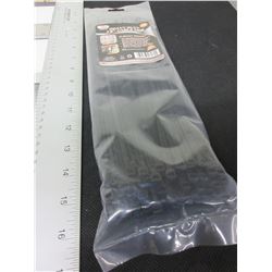 New 12" Heavy Duty Cable/Zipties black 100 pieces