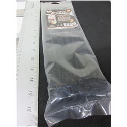 New 8" Heavy Duty Cable/Zipties black 100 pieces