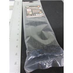 New 12" Heavy Duty Cable/Zipties black 100 pieces