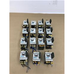 Lot of 15 Siemens Contactors