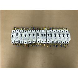 Lot of 15 Siemens Circuit Breakers