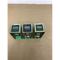 (3) Kubler 7.904.010.300.9378 Impulse Counters