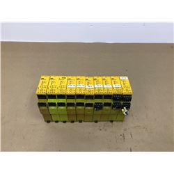 Lot of 10 Pilz PZE X4VP Relays