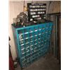 Image 1 : 72 BAY METAL PARTS SHELF WITH CONTENTS