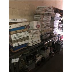 LOT OF ASSORTED GASKETS, CLUTCH & TRANSMISSION PARTS