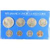 Image 1 : 1975 JAMAICA UNC COIN SET 8 COINS