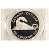 Image 1 : 1986 CANADA VANCOUVER SILVER DOLLAR PCGS PR69 DCAM