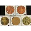 Image 1 : 5 ASSORTED CANADA TRADE DOLLARS UNC 1981,82,83,
