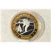 Image 1 : CASINO $10 SILVER TOKEN (UNC) HARRAH'S RENO