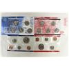 Image 1 : 1999 US MINT SET (UNC) P/D (WITH ENVELOPE)