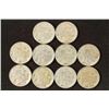 Image 1 : 10 ASSORTED FULL DATE 1930'S BUFFALO NICKELS