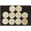Image 2 : 10 ASSORTED FULL DATE 1930'S BUFFALO NICKELS