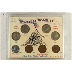 WWII OBSOLETE COIN COLLECTION CONTAINS: