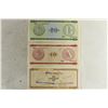 Image 1 : CUBA 5,10 & 20 PESOS FOREIGN EXCHANGE CERTIFICATES