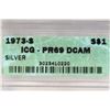 Image 3 : 1973-S IKE SILVER DOLLAR ICG PR69 DCAM